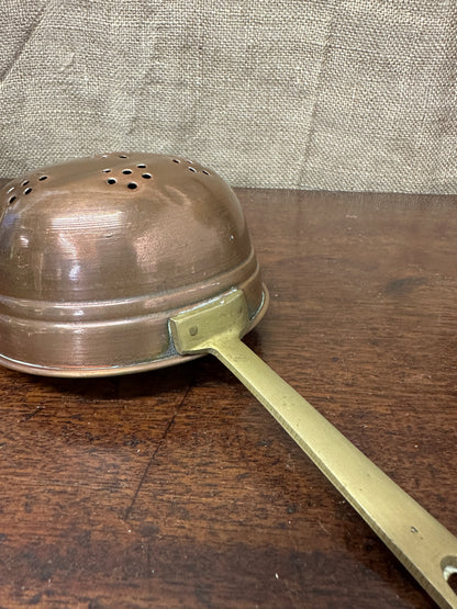 Italian Copper Colander Strainer