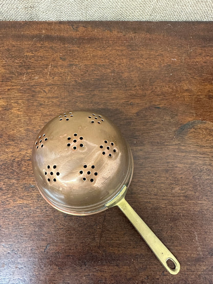 Italian Copper Colander Strainer