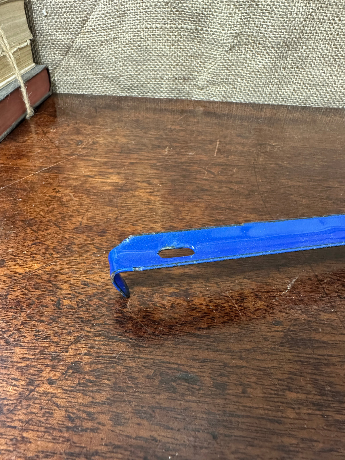 Vintage Enamel Skimmer Strainer