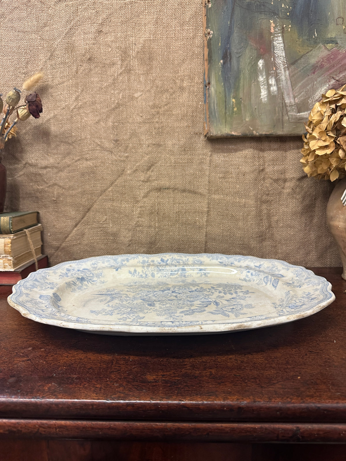 Wedgwood Victorian Platter Asiatic Pheasant Large