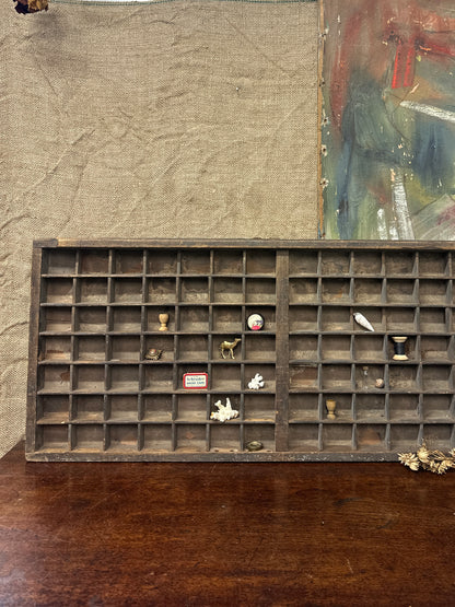 Vintage Letter Press Printer Tray Printers Drawer