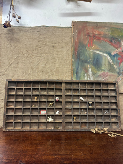 Vintage Letter Press Printer Tray Printers Drawer