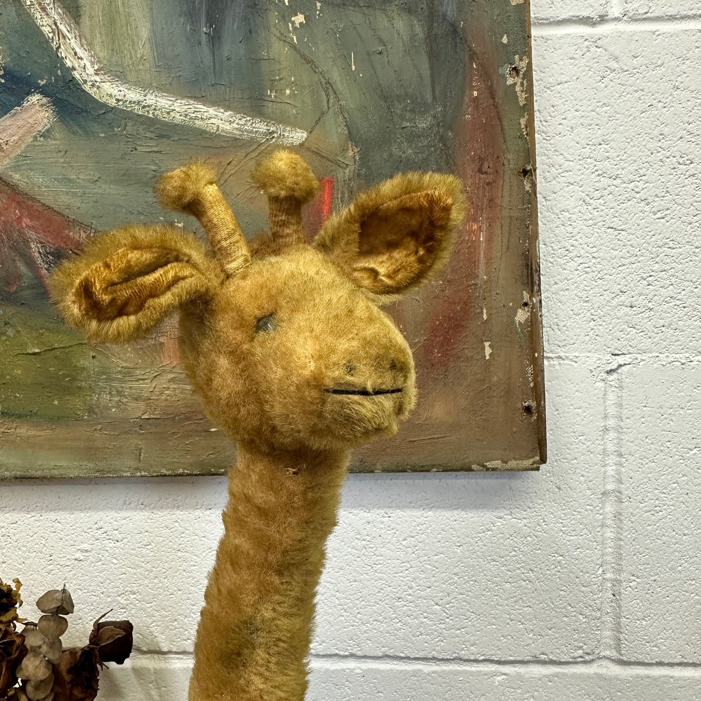 Vintage Teddy Bear Giraffe