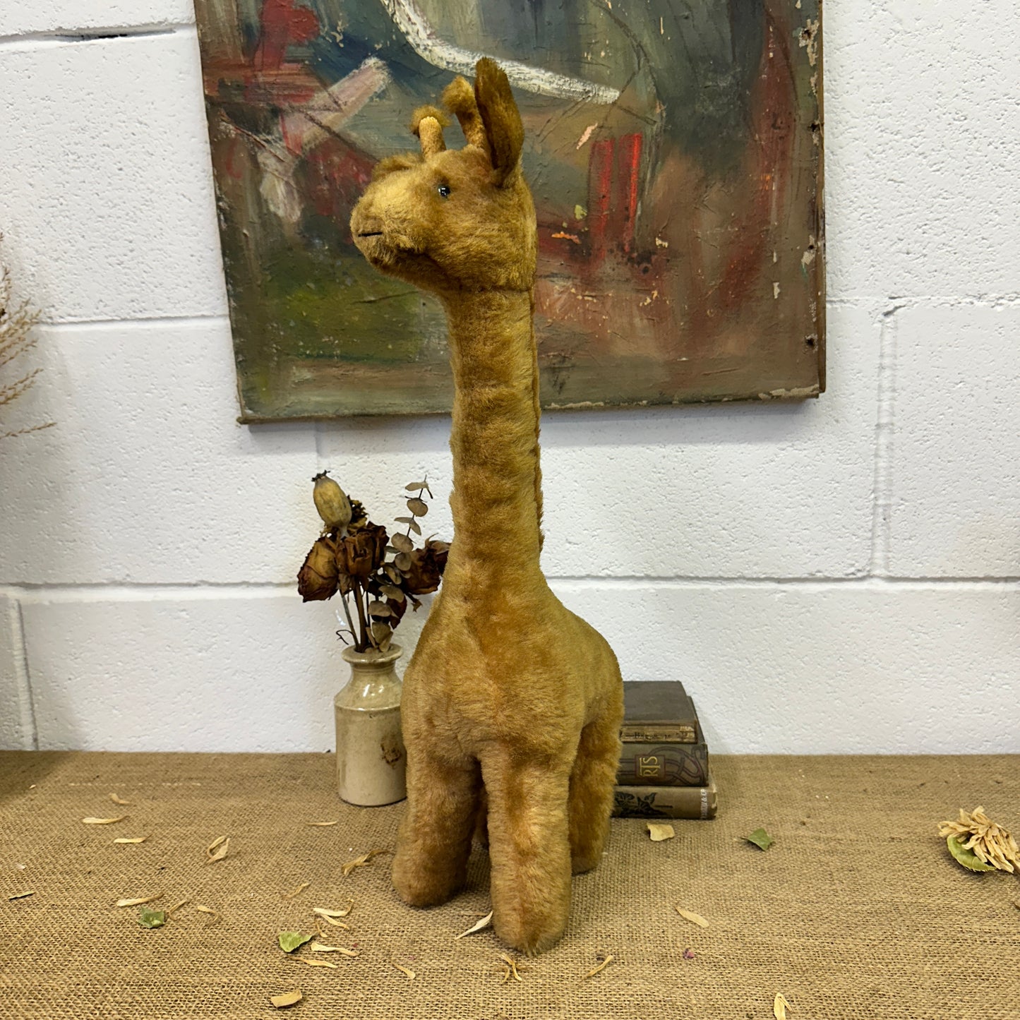 Vintage Teddy Bear Giraffe