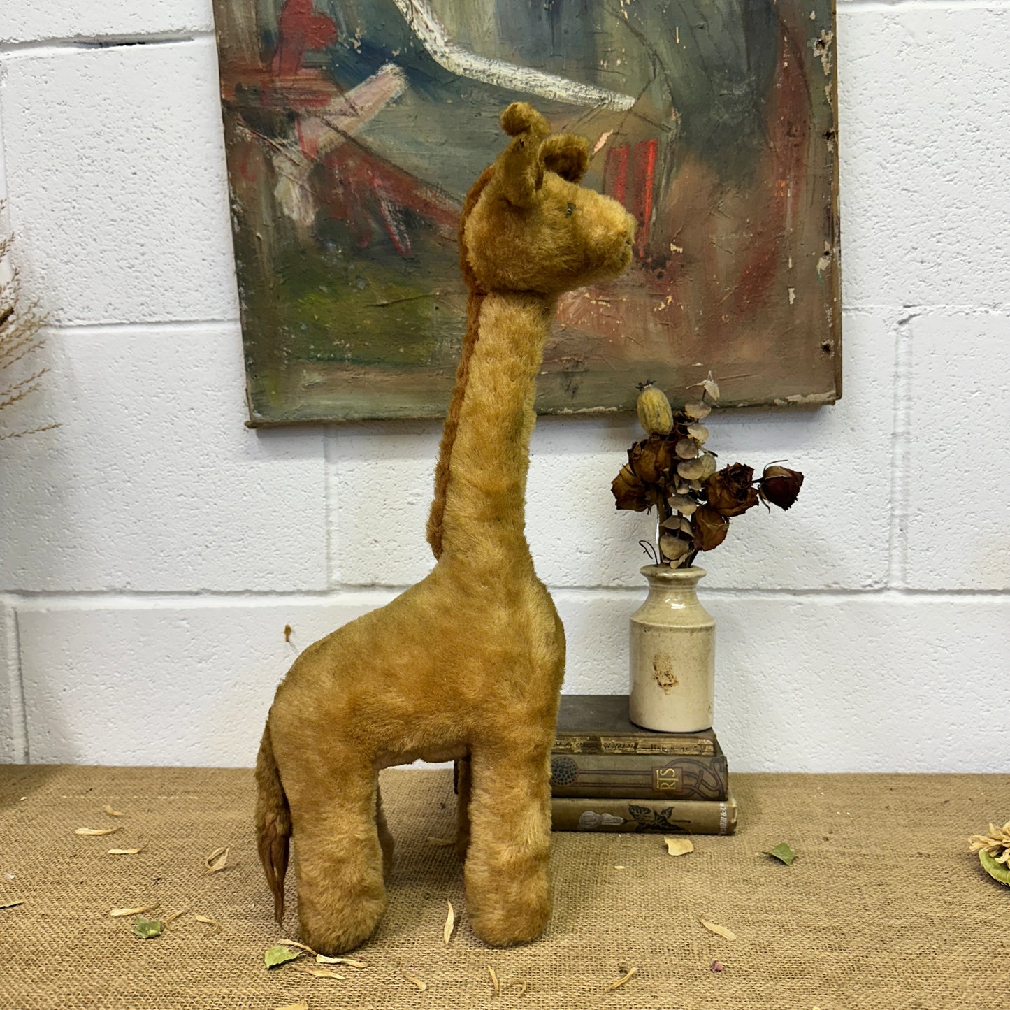 Vintage Teddy Bear Giraffe