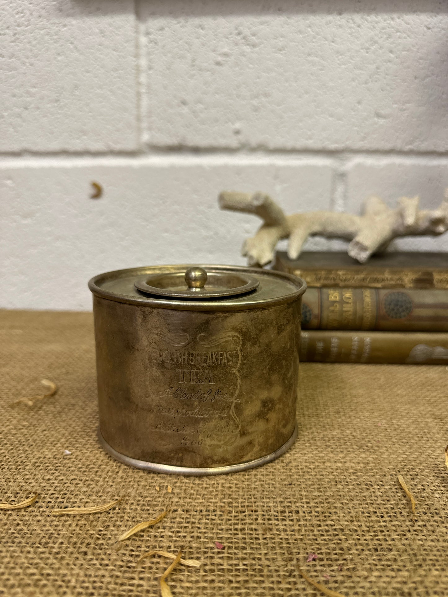 EPNS Breakfast Tea Caddy