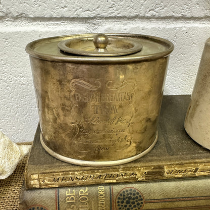 EPNS Breakfast Tea Caddy
