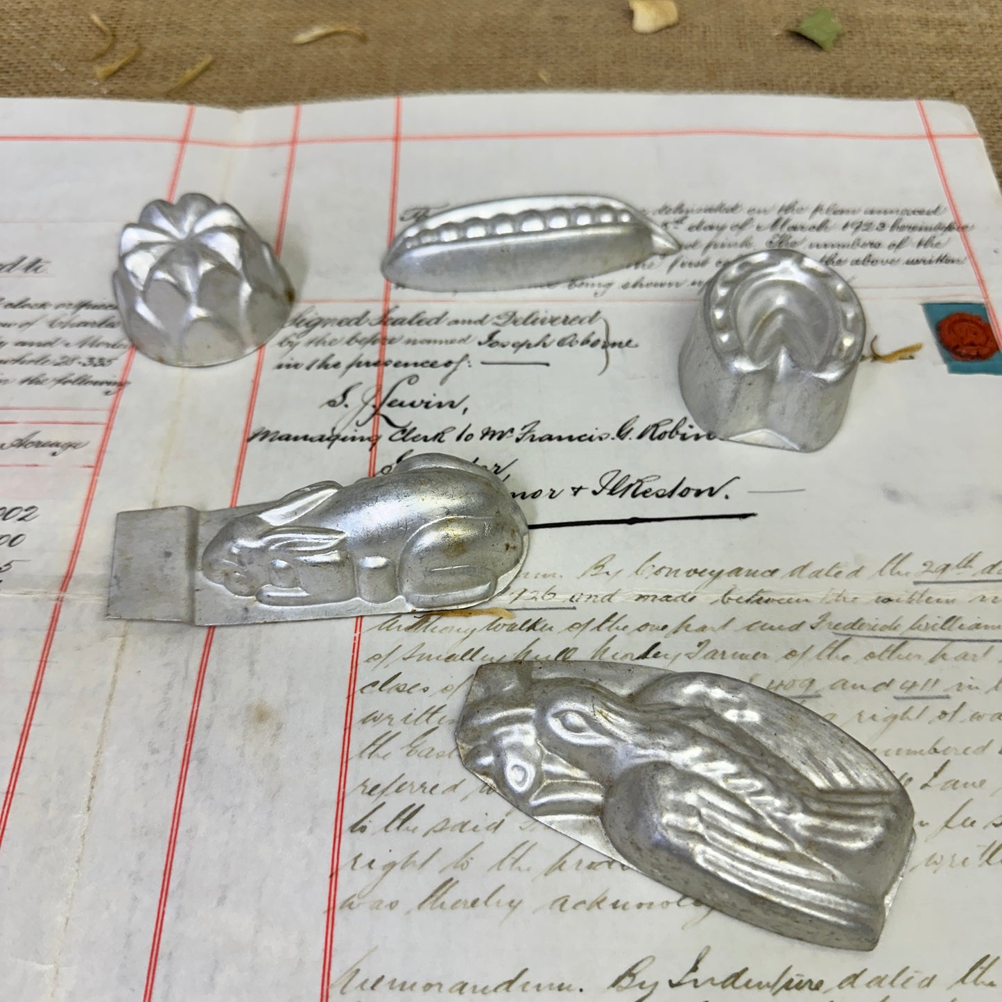 Vintage Tala Entree Chocolate Moulds