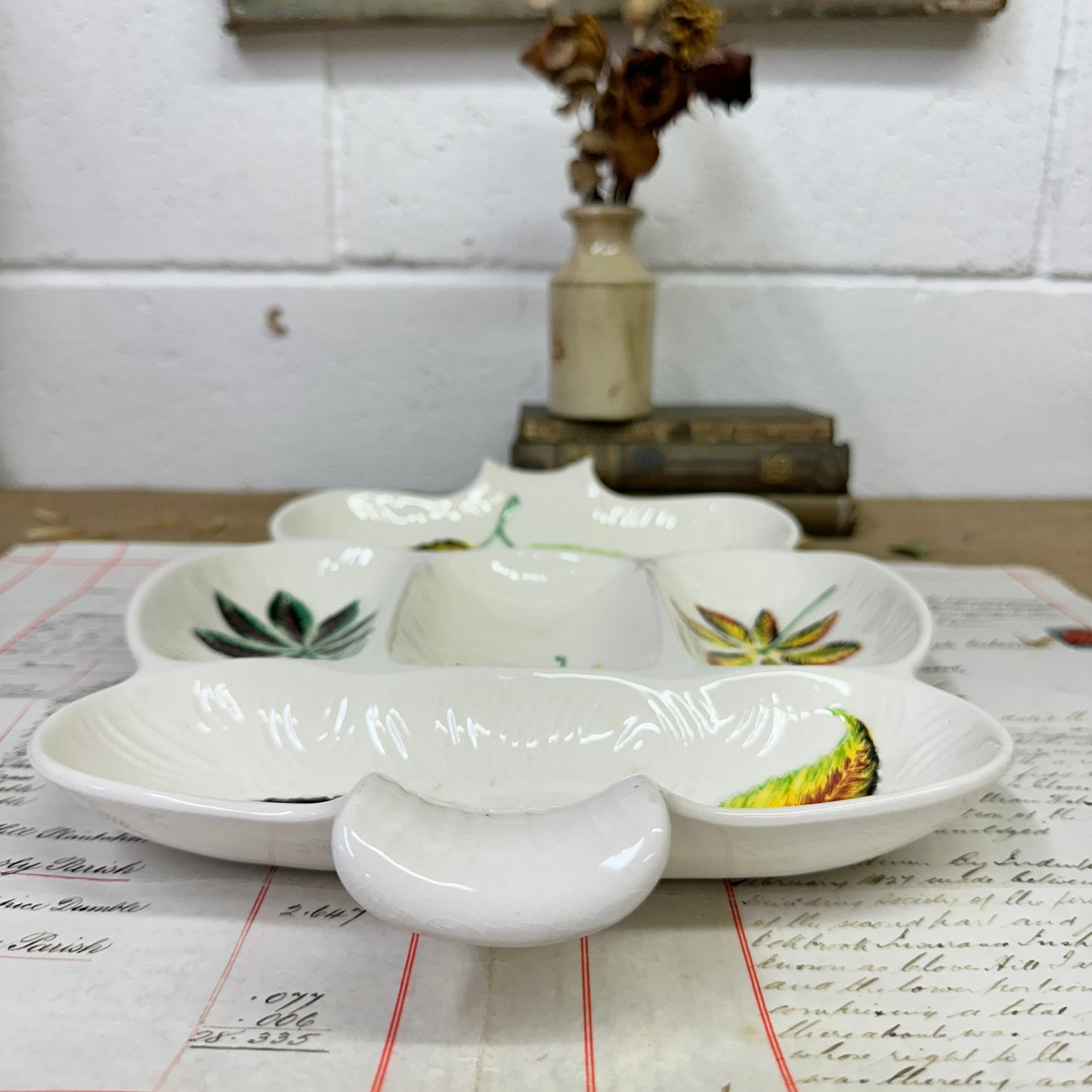 Mid Century Serving Plate Dish