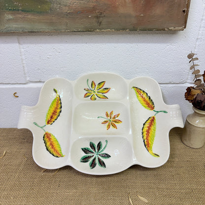 Mid Century Serving Plate Dish