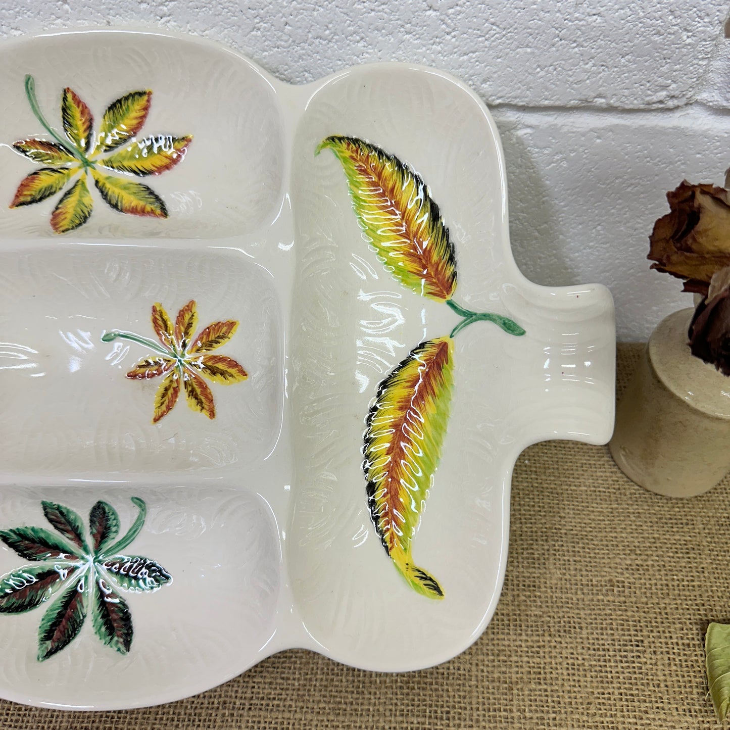 Mid Century Serving Plate Dish