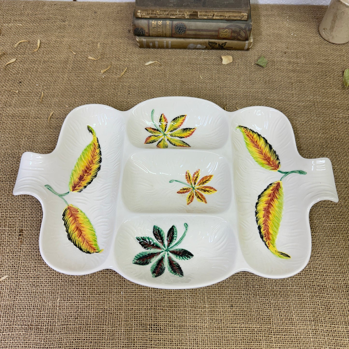 Mid Century Serving Plate Dish