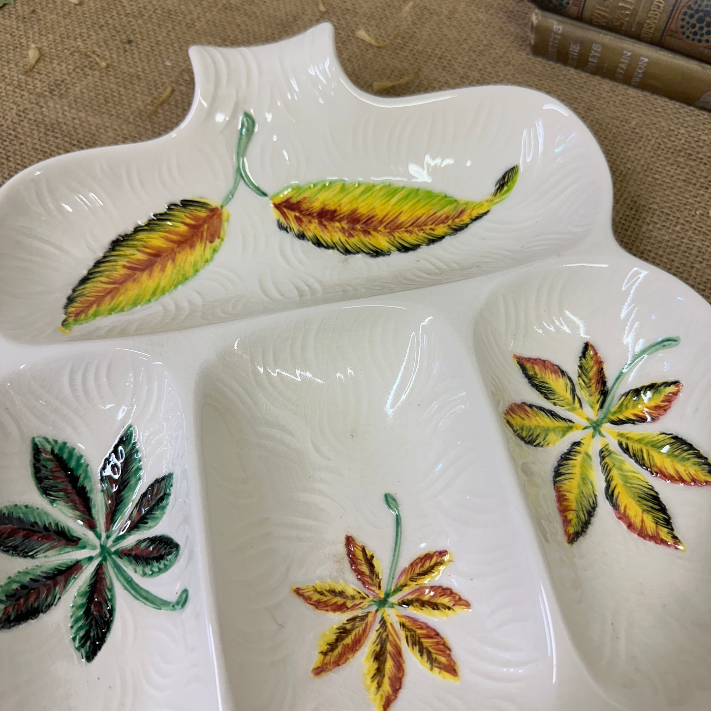 Mid Century Serving Plate Dish