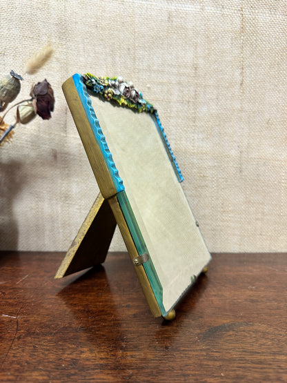 Plaster Gesso Barbola Dressing Table Mirror Square