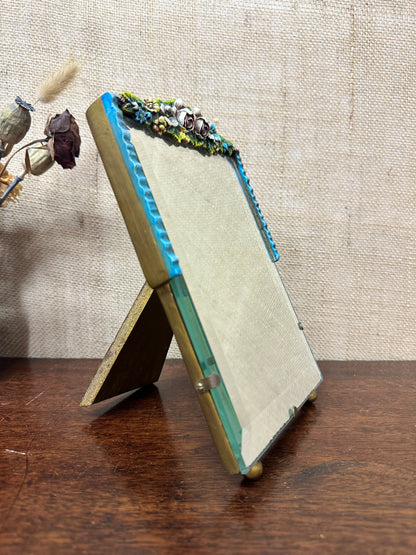 Plaster Gesso Barbola Dressing Table Mirror Square