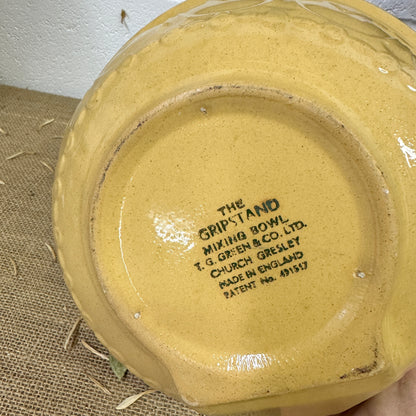 Stoneware Mixing Bowl - Gripstand TG Green