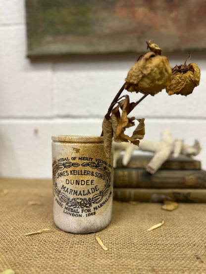 Stoneware Dundee Marmalade Jar Pot - The Blind Mole