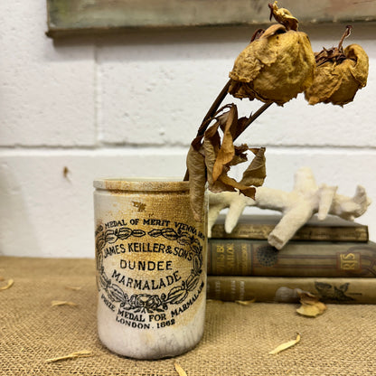 Stoneware Dundee Marmalade Jar Pot - The Blind Mole