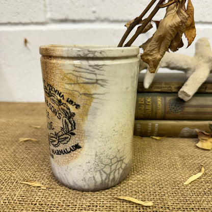 Stoneware Dundee Marmalade Jar Pot - The Blind Mole