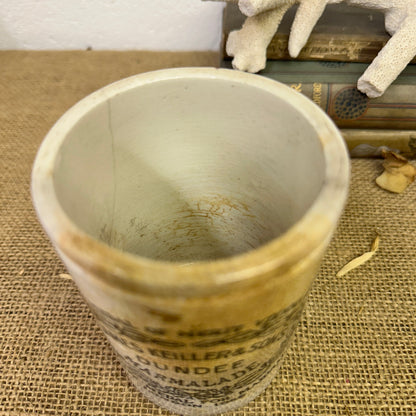 Stoneware Dundee Marmalade Jar Pot - The Blind Mole