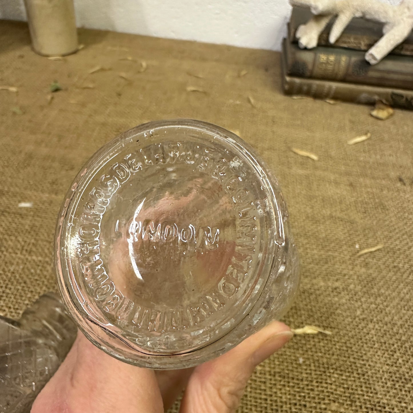 Antique Glass Poison Apothecary Bottles