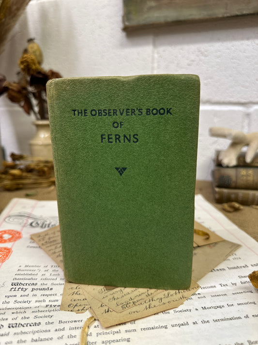 The observer’s book Ferns - Tile Bottom to Top - The Blind Mole