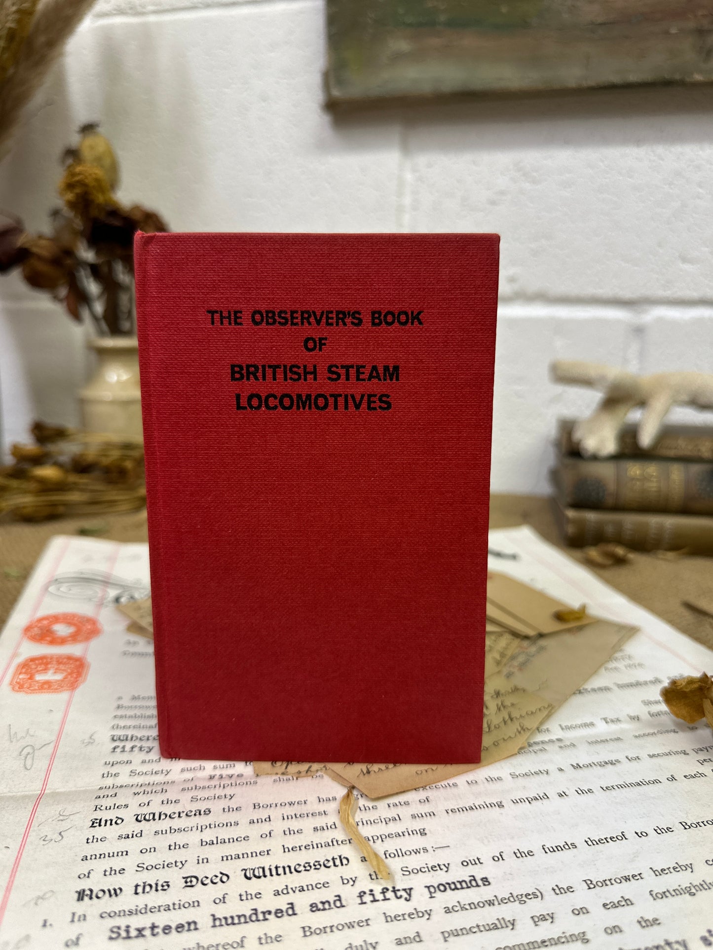 The observer’s book British Steam Locomotives - Tile Top to Bottom - The Blind Mole