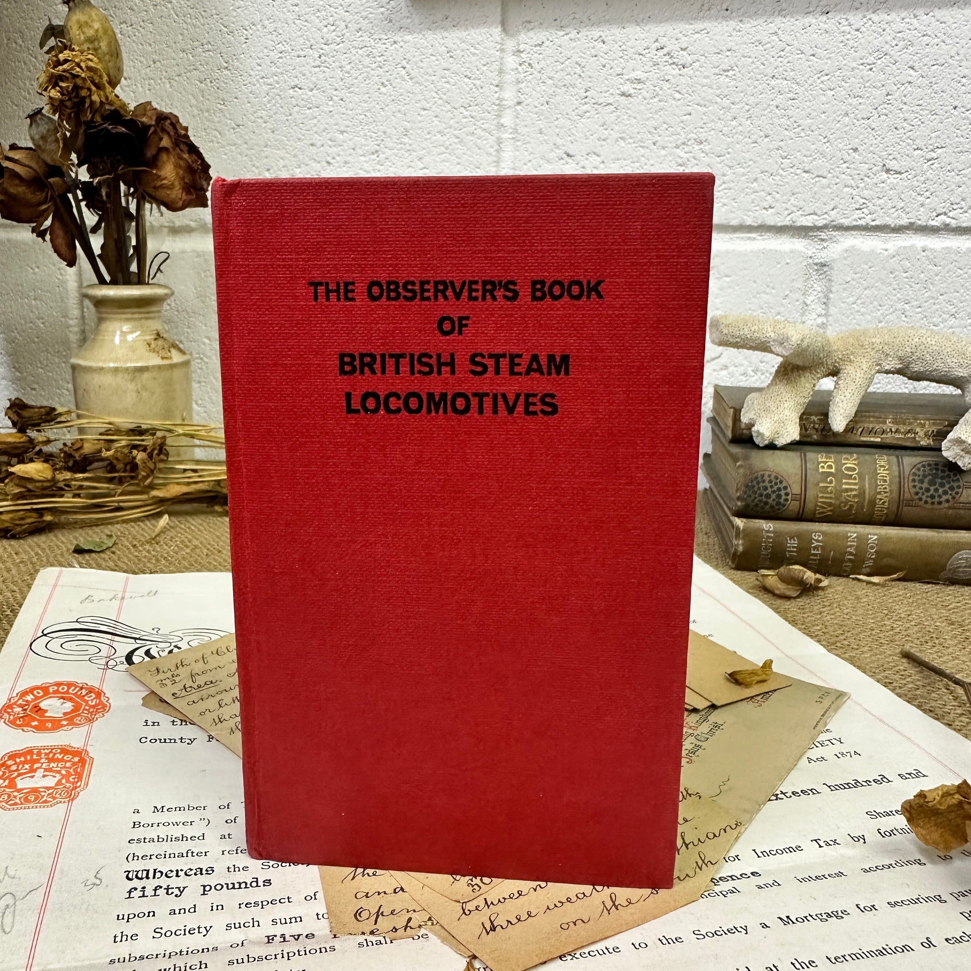 The observer’s book British Steam Locomotives - Tile Top to Bottom - The Blind Mole