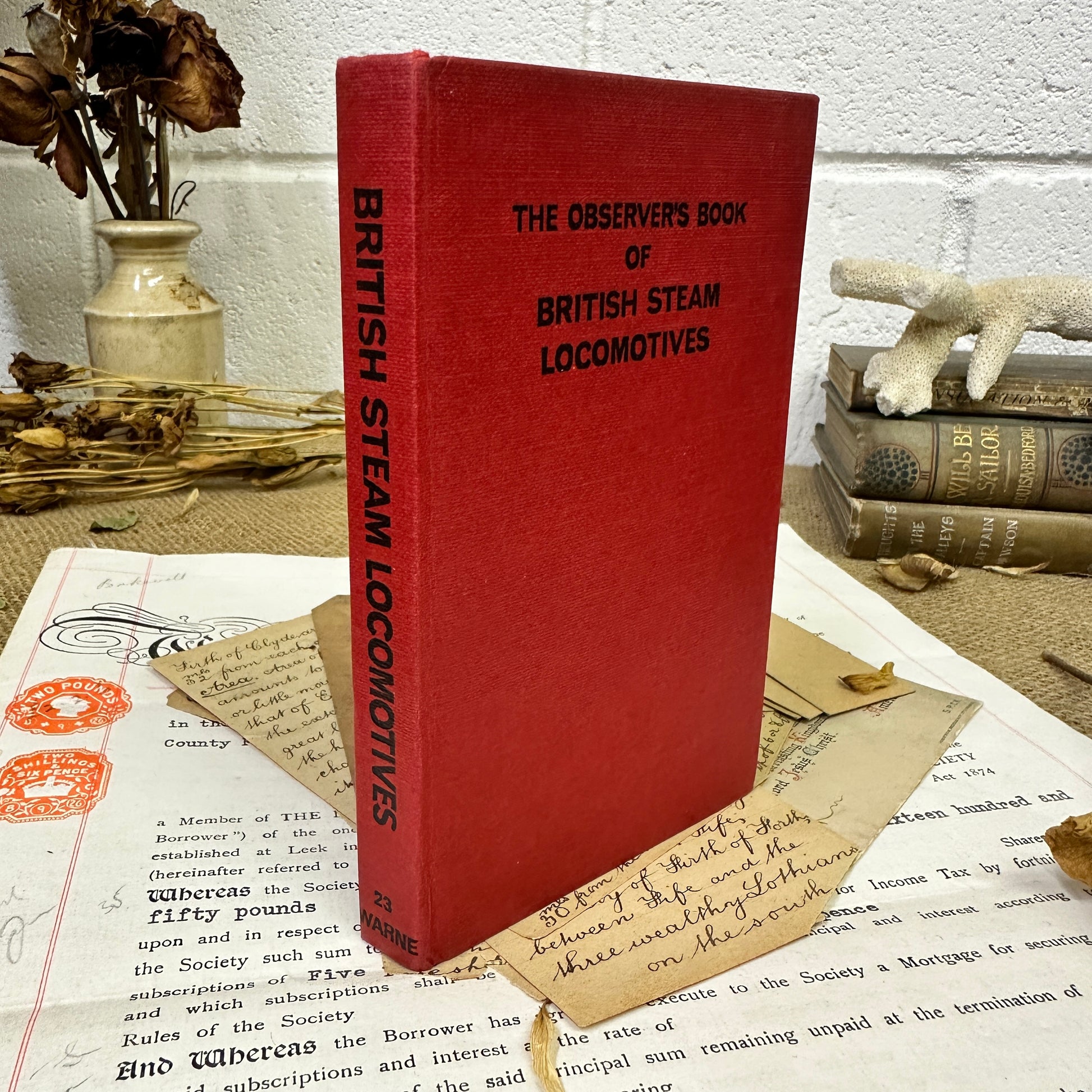 The observer’s book British Steam Locomotives - Tile Top to Bottom - The Blind Mole