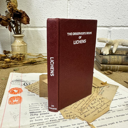 The observer’s book Lichens - Tile Top to Bottom - The Blind Mole