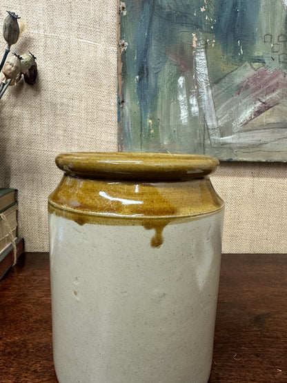 Large Stoneware Utensils Pot, Vase