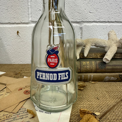French Pernod Fils Water Carafe Bottle
