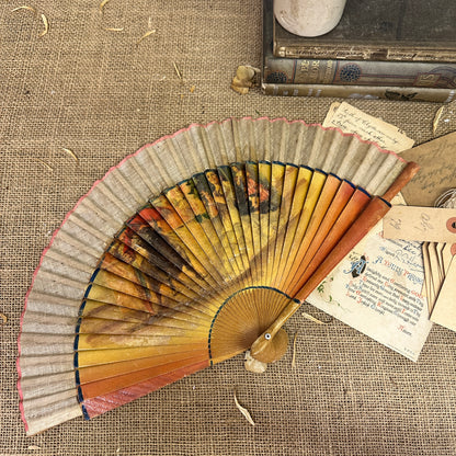 Vintage Spanish Handheld Fan