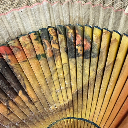 Vintage Spanish Handheld Fan