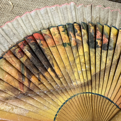 Vintage Spanish Handheld Fan