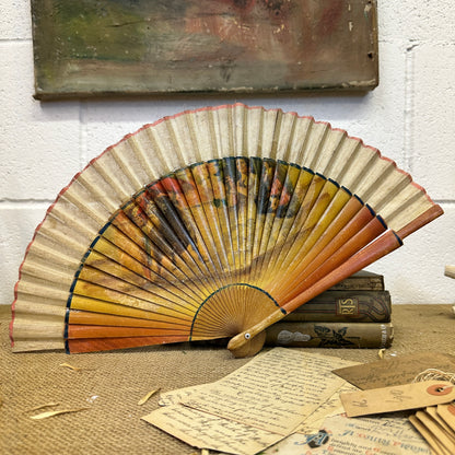 Vintage Spanish Handheld Fan