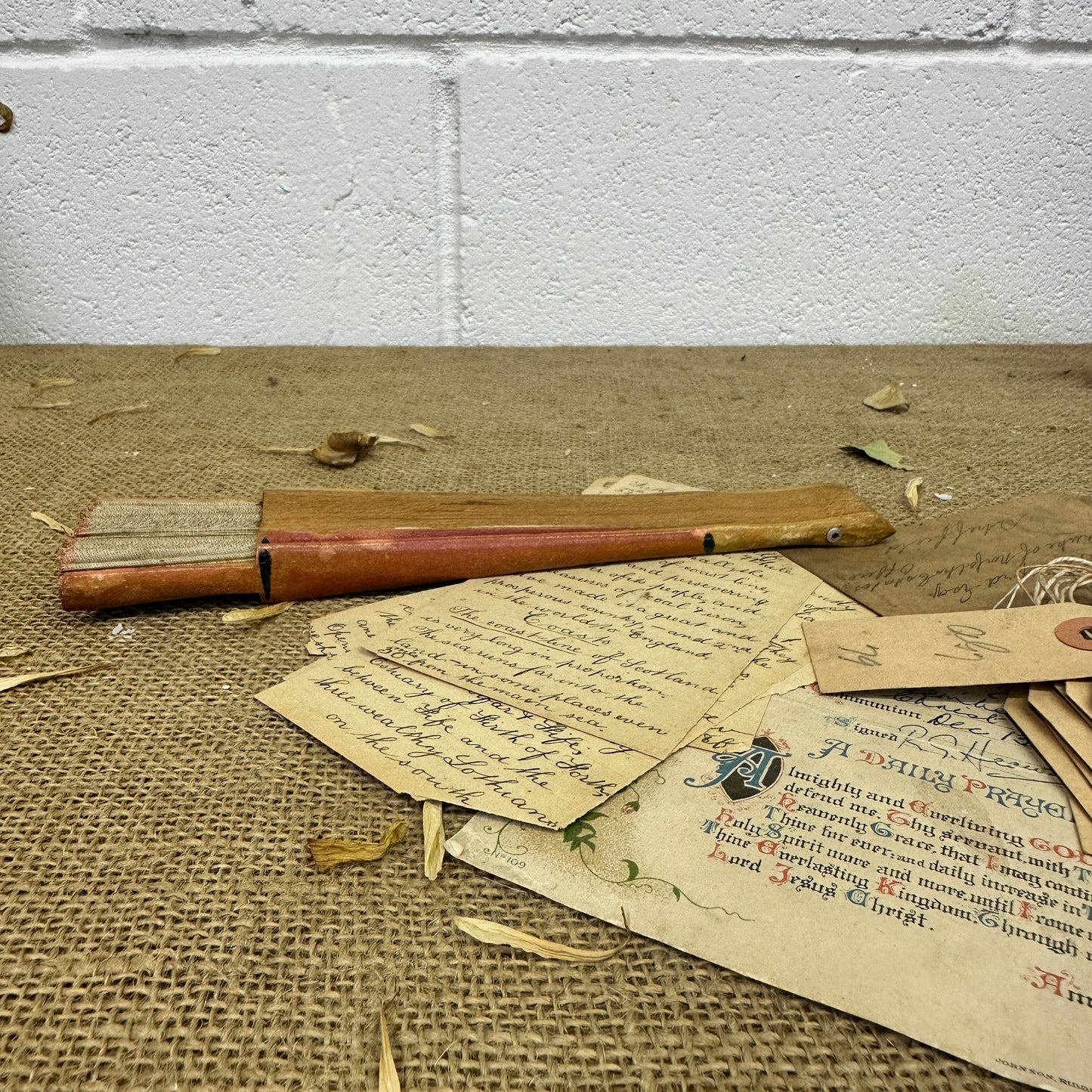 Vintage Spanish Handheld Fan