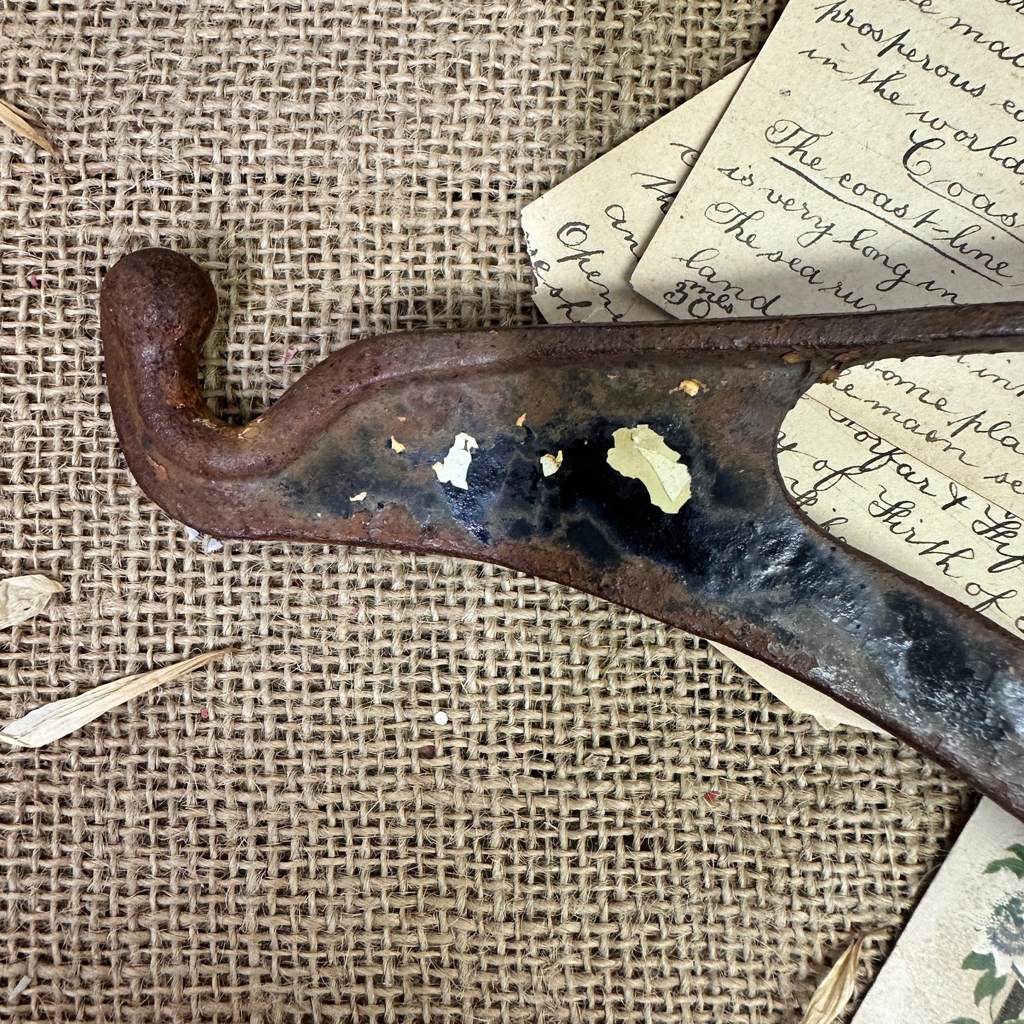 Antique large Hook