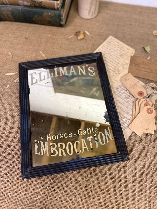Elliman's Embrocation Advertising Mirror