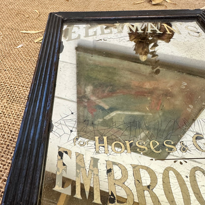 Elliman's Embrocation Advertising Mirror