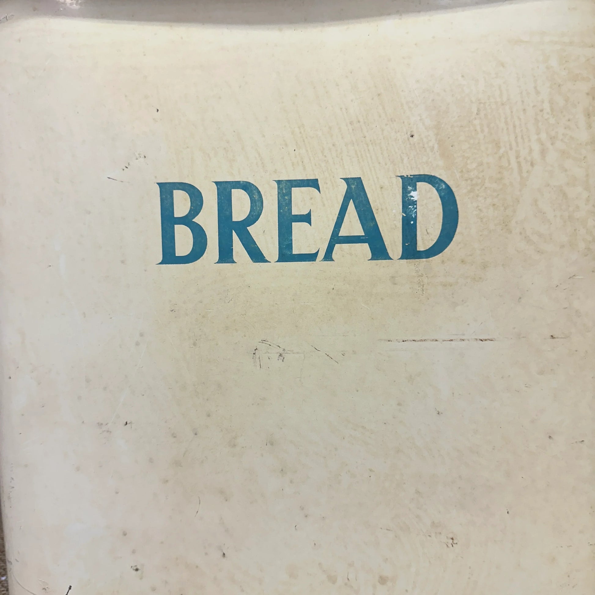 Vintage Enamel Bread Bin - The Blind Mole