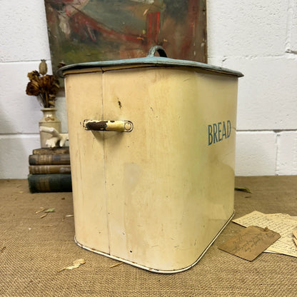 Vintage Enamel Bread Bin - The Blind Mole