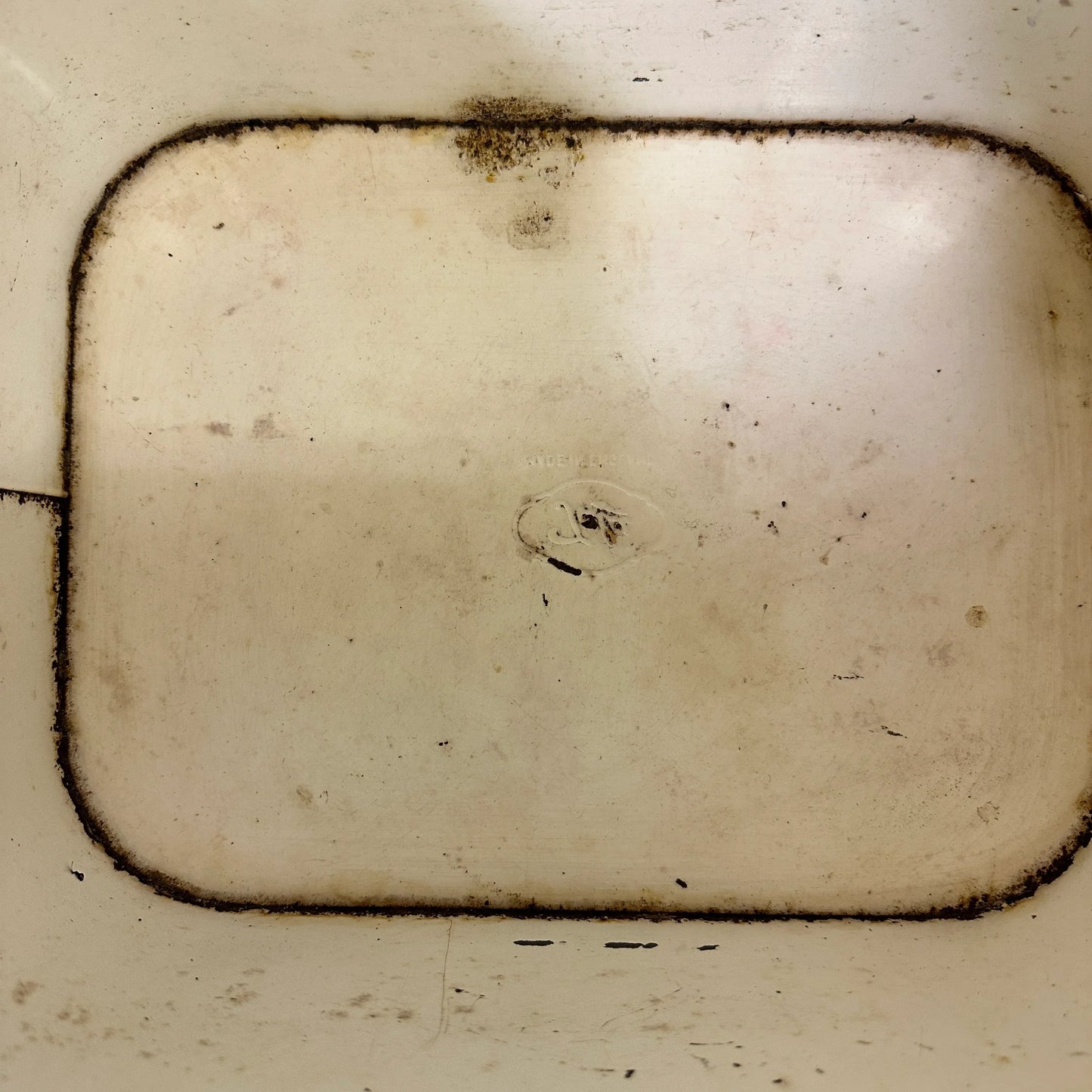 Vintage Enamel Bread Bin - The Blind Mole