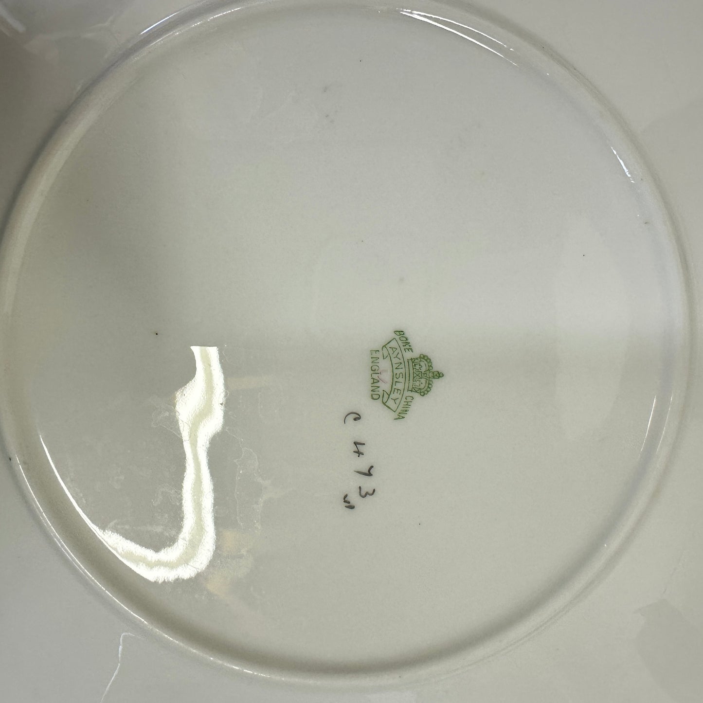 Set of Antique Wall Plates Greens