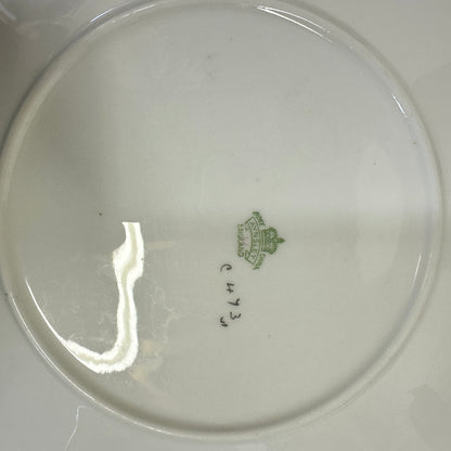 Set of Antique Wall Plates Greens