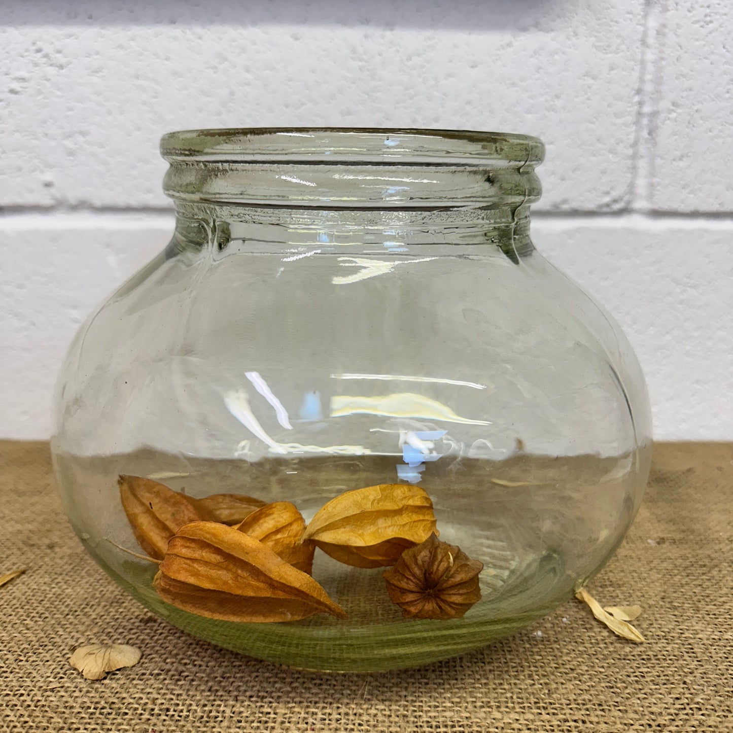 Vintage Glass Sweet Jar Terrarium