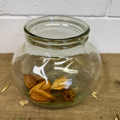 Vintage Glass Sweet Jar Terrarium