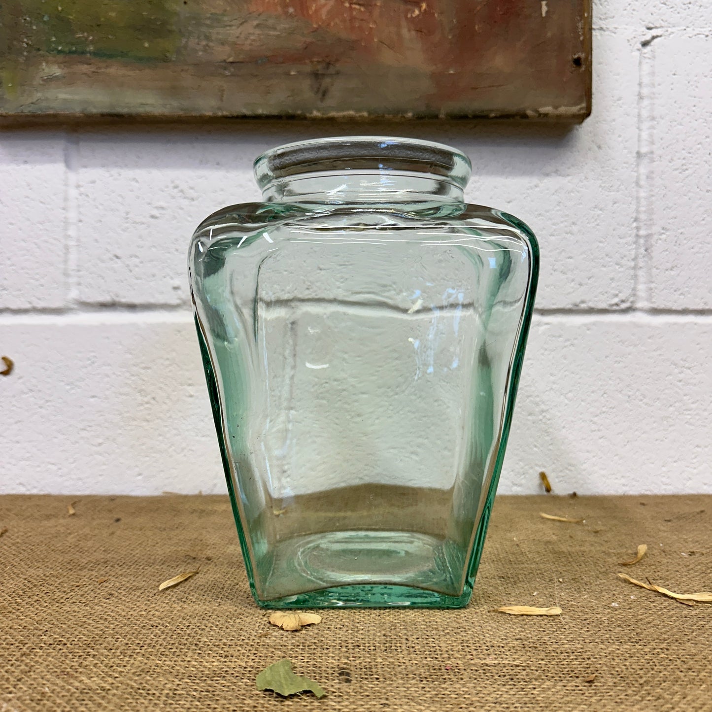 Square Glass Sweet Jar Terrarium