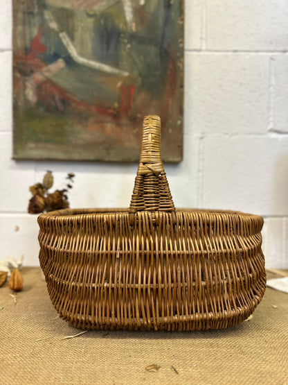 Vintage Wicker Basket