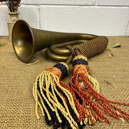 Vintage Brass Military Bugle
